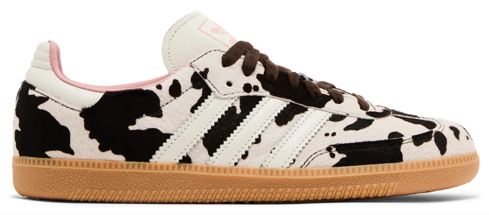 Adidas Originals Samba OG ‘Cow Print’ Brown White Pink SZ 6-9 Women’s JR1256