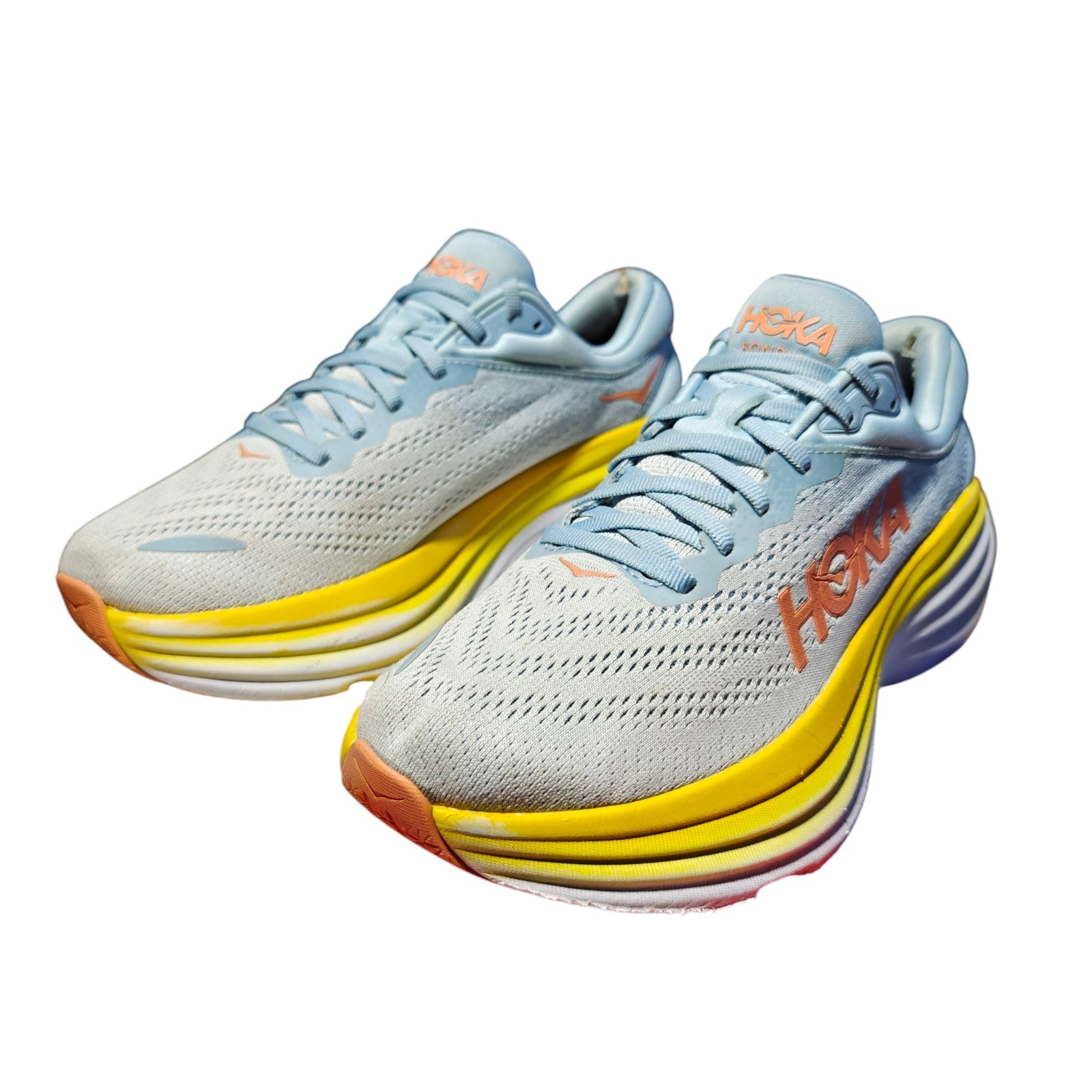 Hoka Bondi 8 1127952 SSCA Running Shoes Womens Size 8B