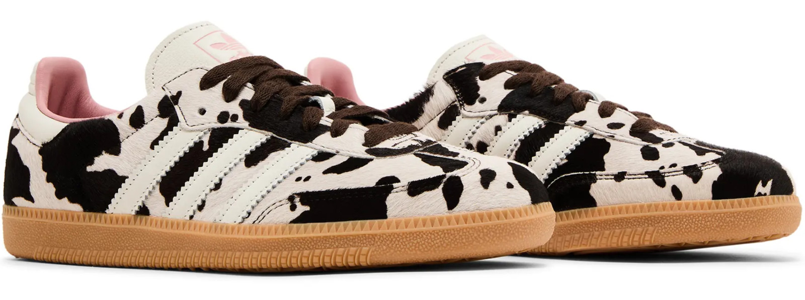 Adidas Originals Samba OG ‘Cow Print’ Brown White Pink SZ 6-9 Women’s JR1256