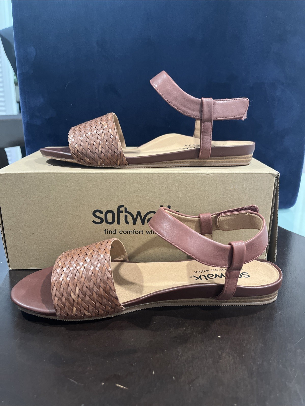 Softwalk Ceres Brown toffee Size 8