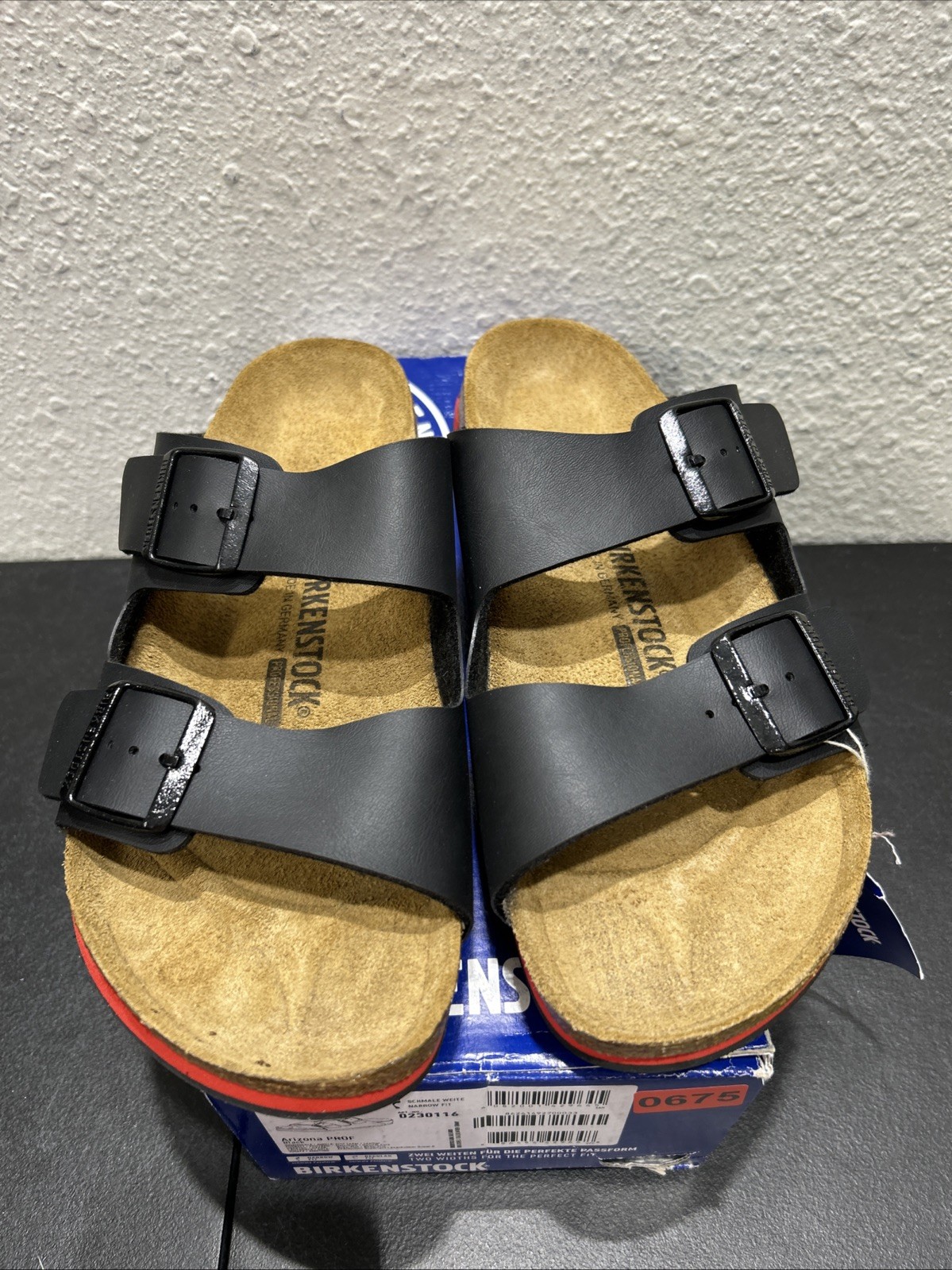 Birkenstock Arizona Prof Black EU 42 US W11 M9