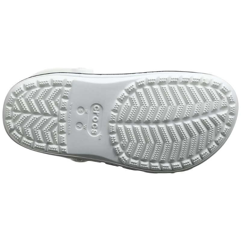 Crocs Unisex Bayaband Clog Women – White/Navy
