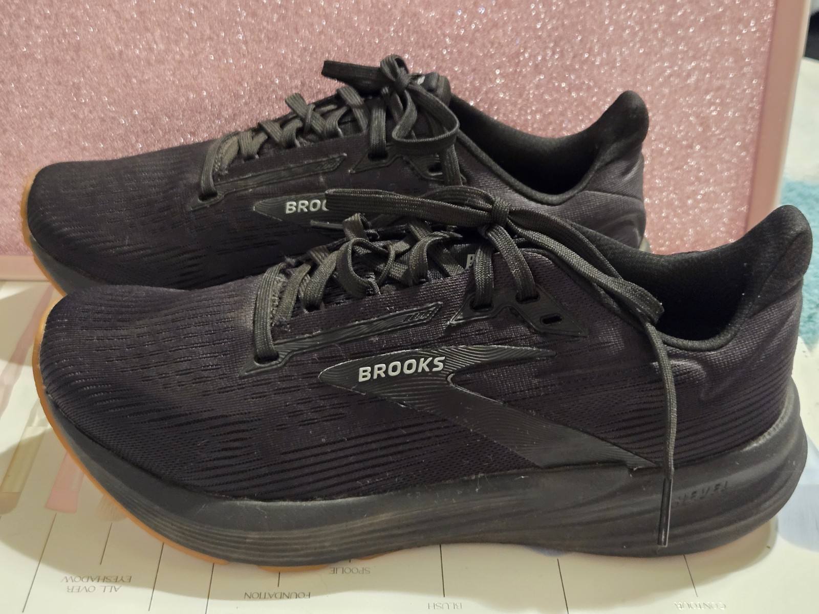 Brooks Revel 8 Black Gum Women’s Running Shoes Size 7.5 Medium 1204561B072