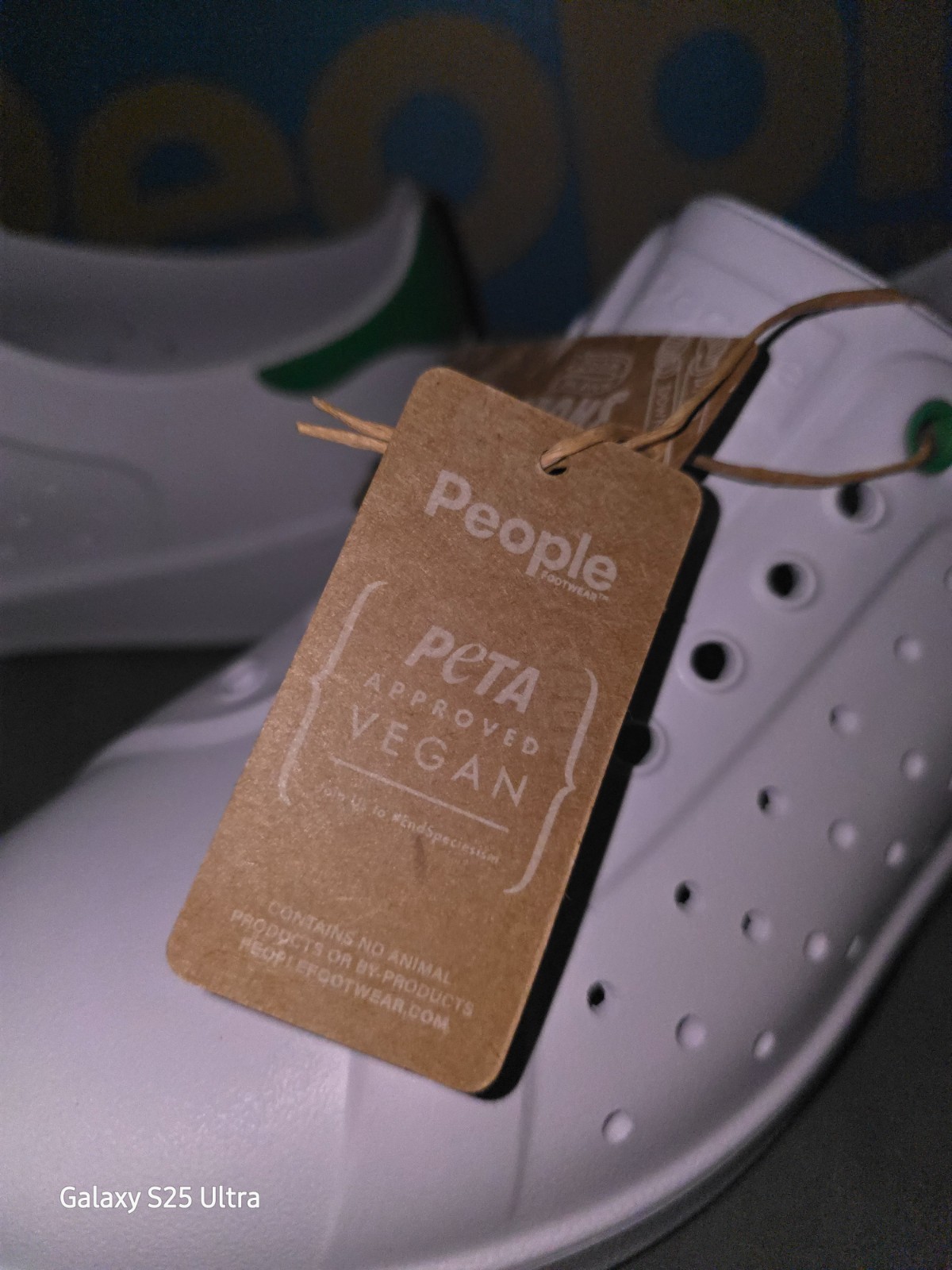 People Footwear Vegan Sneakers White Green US 9 M New w/ Box Eco-Friendly