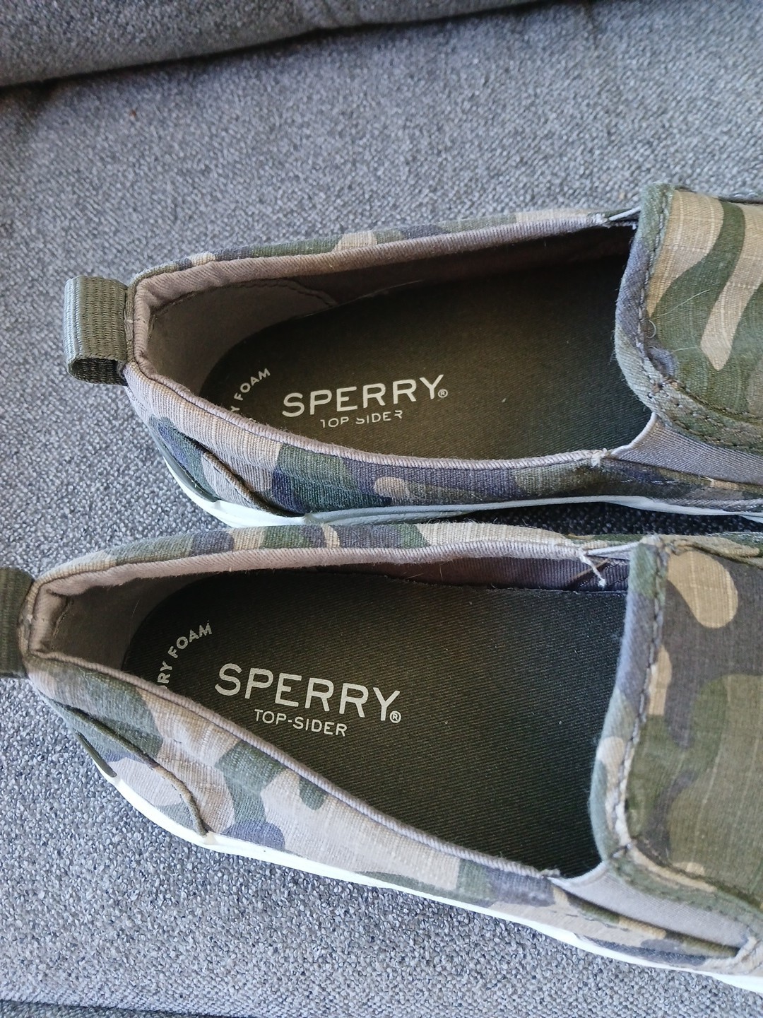 Sperry Top Sider Womens Pier wave camo sneaker SZ 7M~BARELY WORN EUC