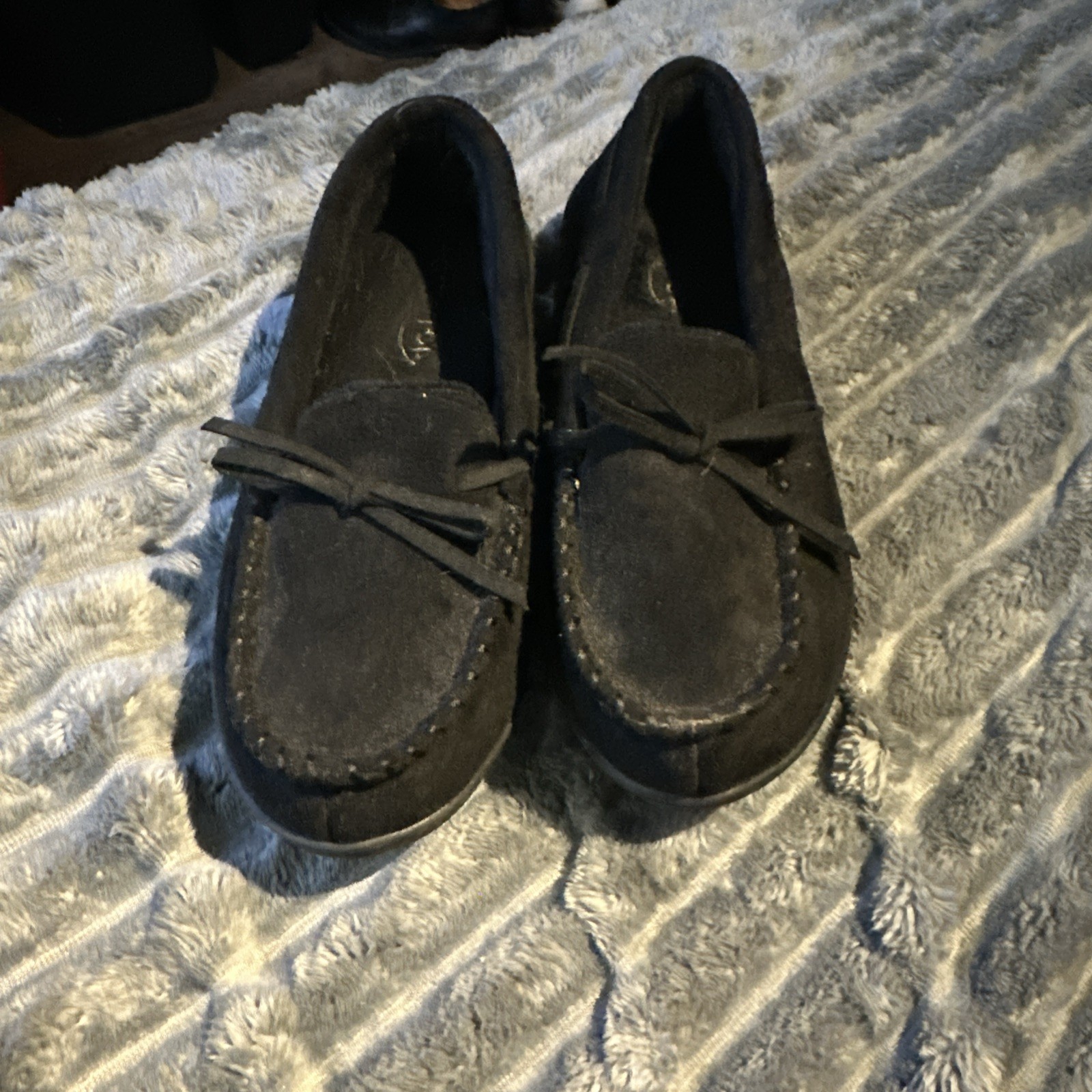 Women’s Size 7 Home Top Black Slippers House Shoes Indoor Outdoor Non Slip