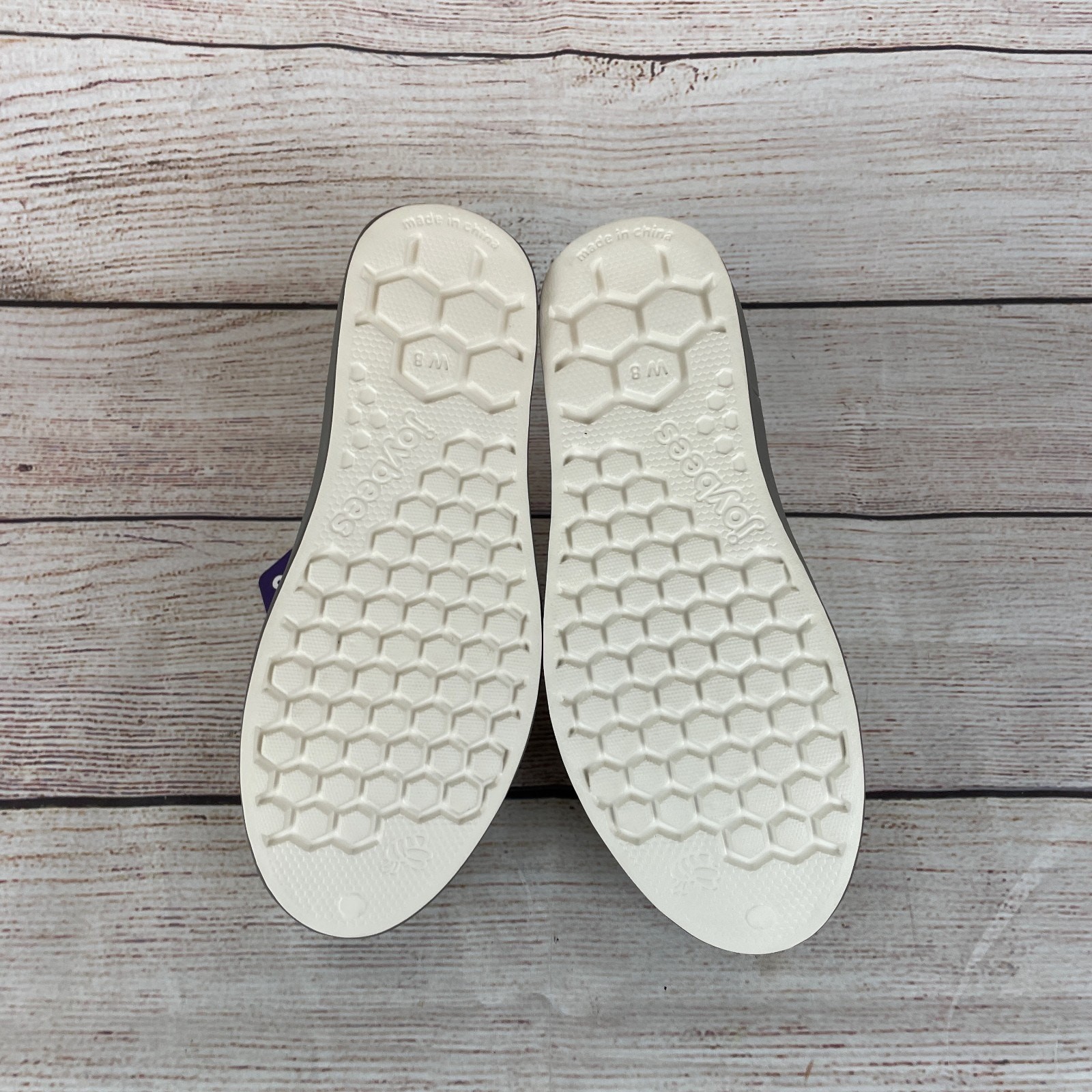 Joybees Modern Women’s Sz 8 Slip-On Mules Shoes Bone White