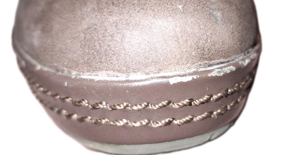 Dr Scholls Boots Womens Size 6.5m Dakota Wedge Heels Ankle Booties Brown Fabric
