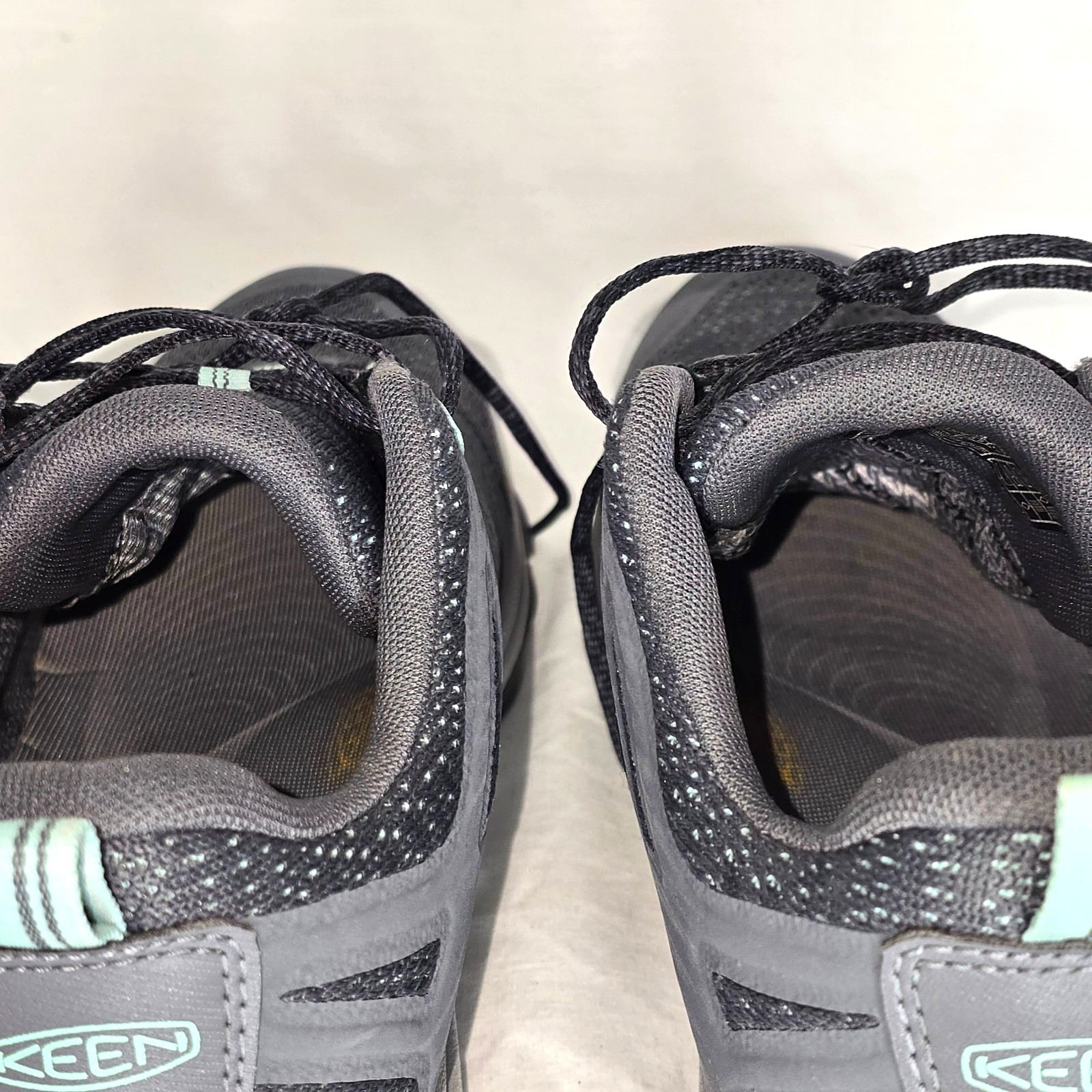 Keen Terradora II Hiking 9.5 Shoes Gray/Teal Ret. Crossover Urban Hike Walk $165