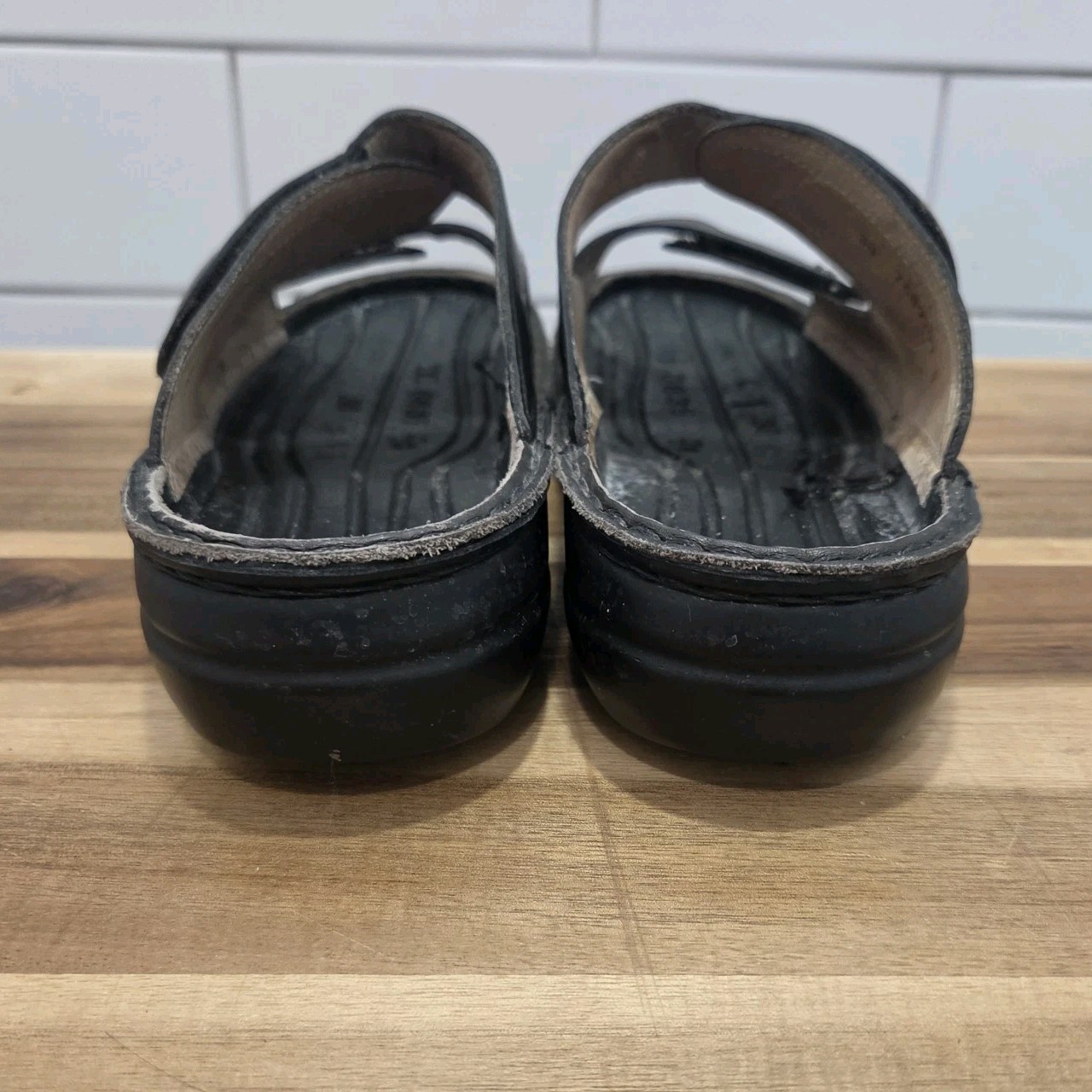 Finn Comfort Sz 38 Women’s Slide Sandals Slip On Germany Lot Of 3 NO Insoles EUC