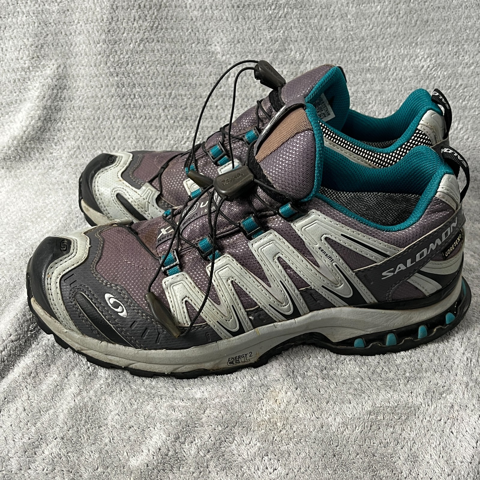 Salomon XA Pro 3D Ultra 2 Trail Shoes Hiking Athletic Terrain Sneakers women 7.5