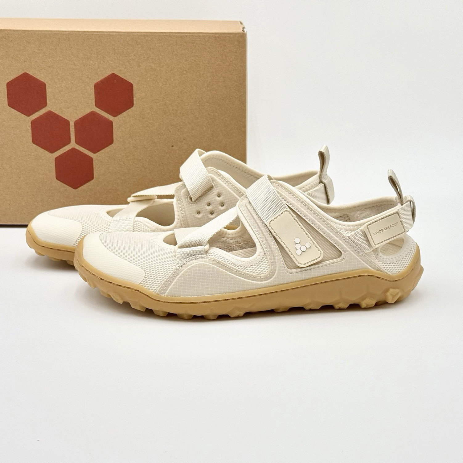 Vivobarefoot Women’s Tracker Sandal Slingback Textile Synthetic 209511-05 Arctic