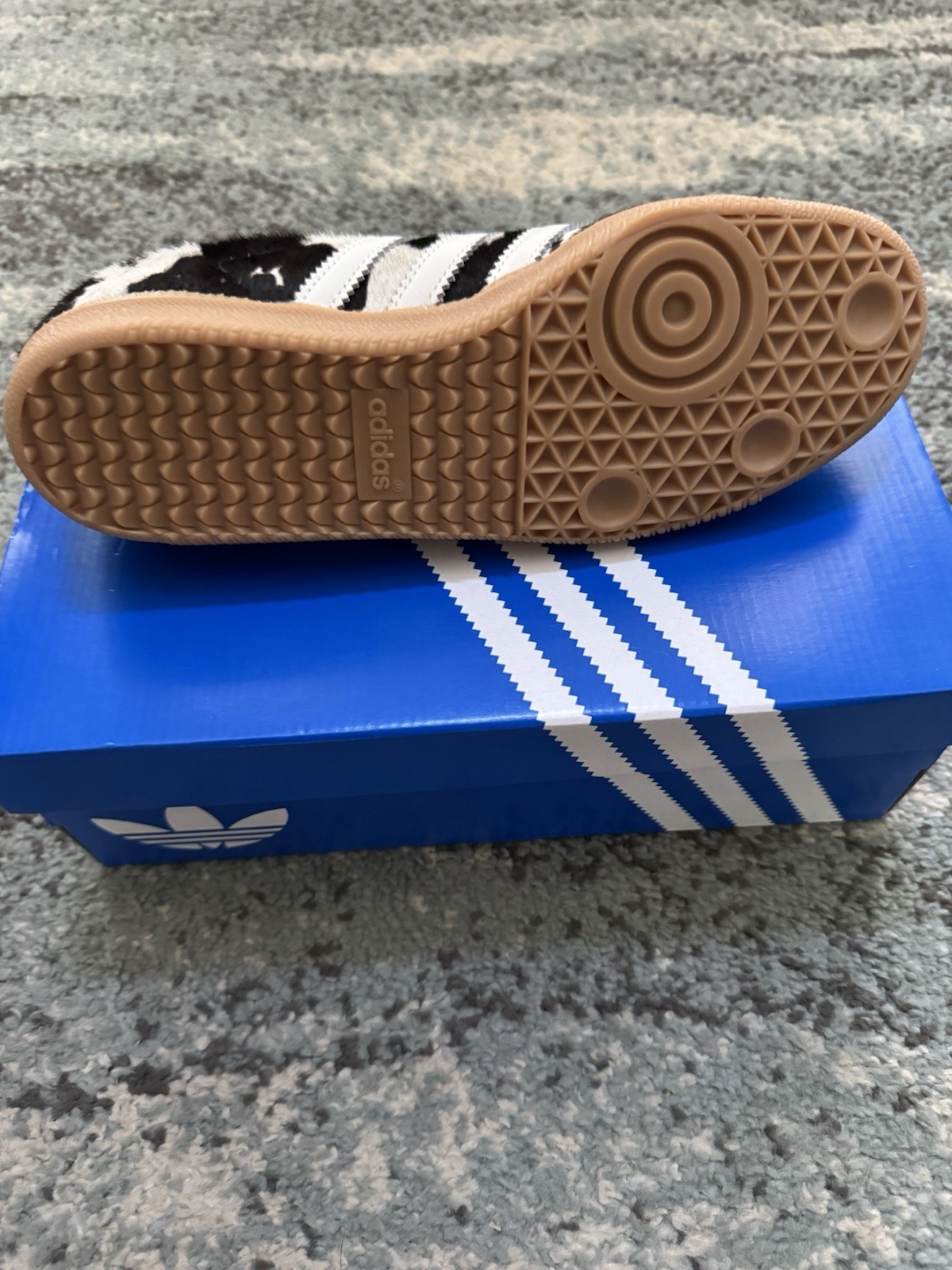 adidas Women’s Samba OG W Cow Print Sneakers Size 9.5
