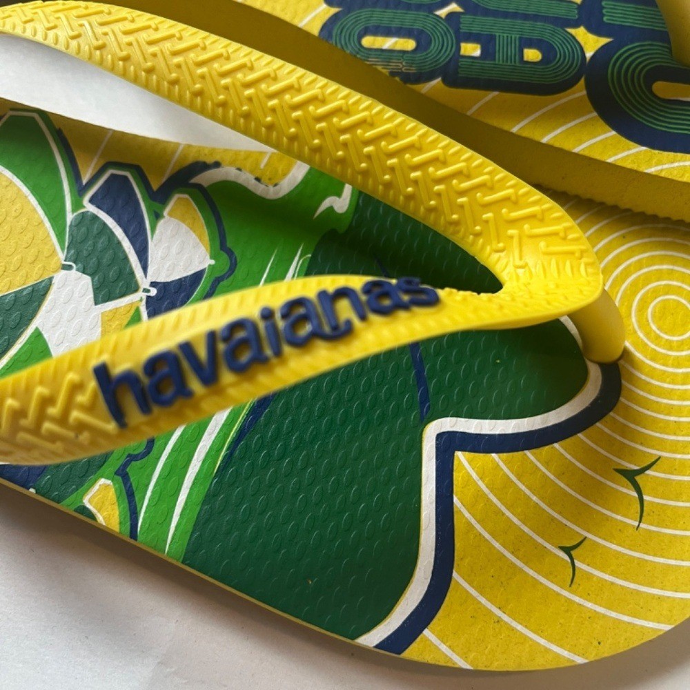 Havaianas Rio De Janeiro BrazilCopacabana Ipanema Beach Flip Flops Slides 7-8