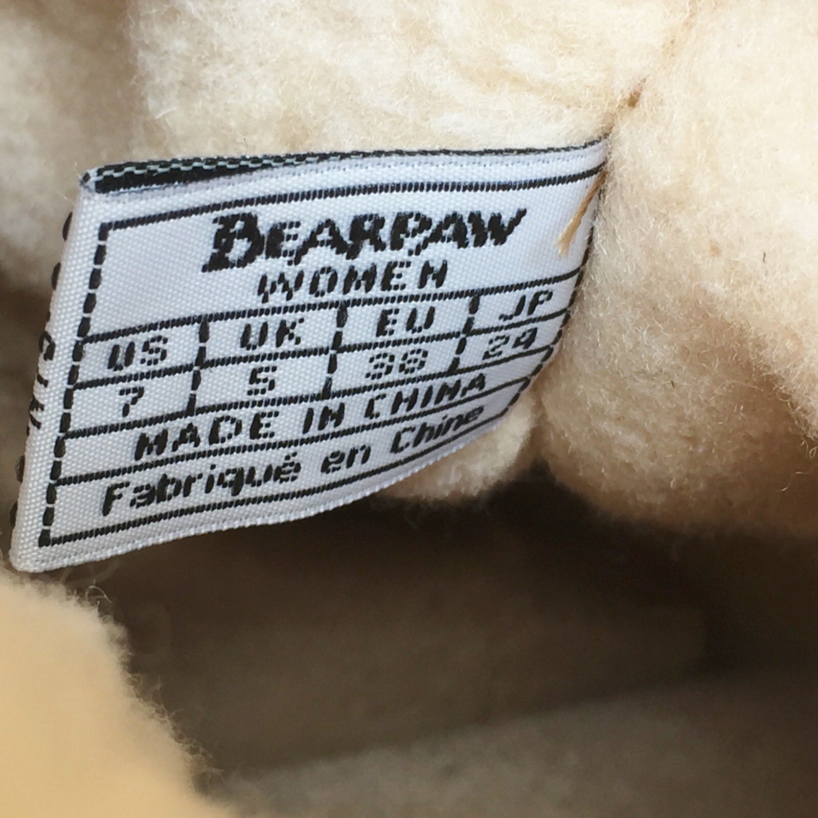 Mismatched Bear Paw Hayden Woman Boots Size US 7 Right & 8 Left Brown Suede NEW