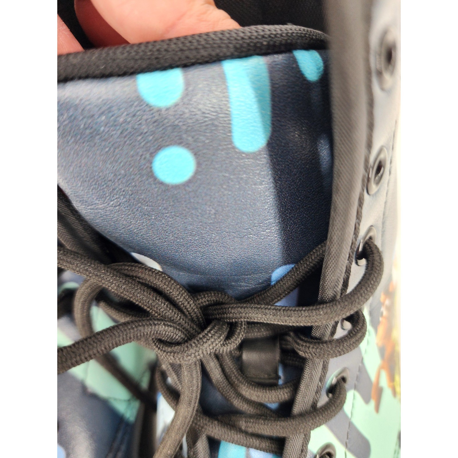 Disney Pixar Toy Story Combat Boots Navy Blue Buzz Woody Jessie Kids Youth 4