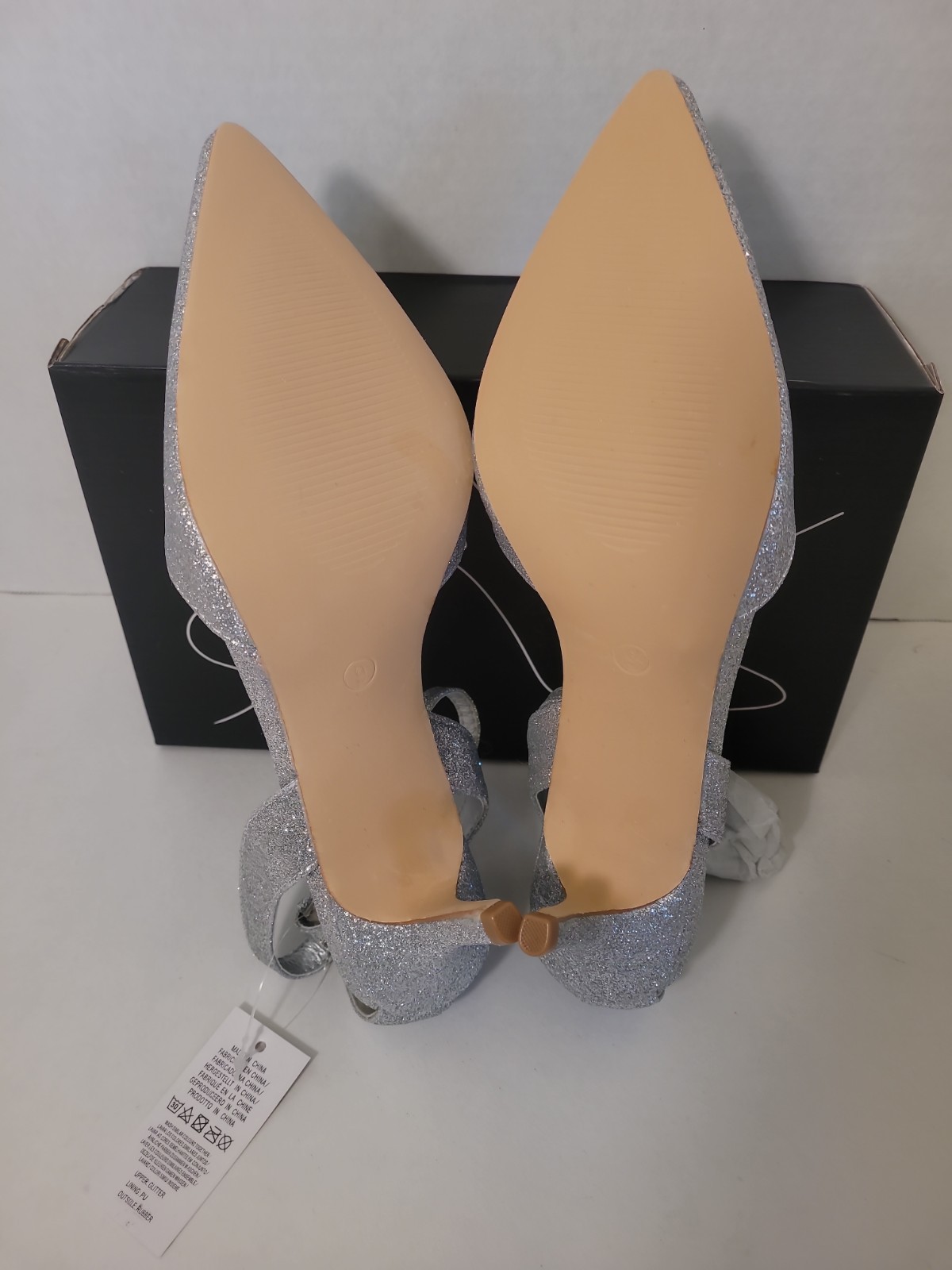 mysoft Women’s Stilettos Classic Strappy Open Toe Pump Heel Sandals Size 9