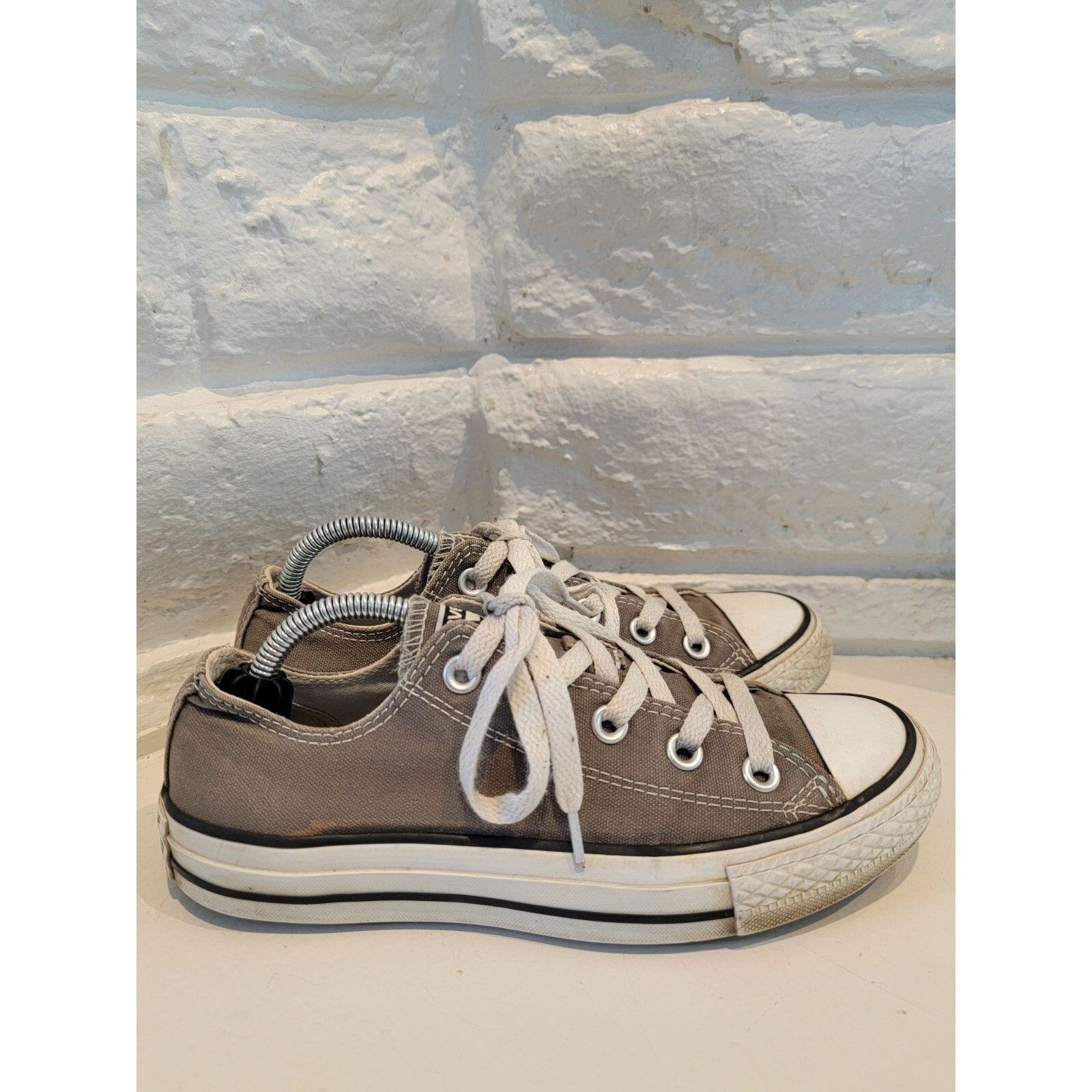 Converse All Star Chuck Taylor low Top Canvas Gray unisex mens 4 womens 6