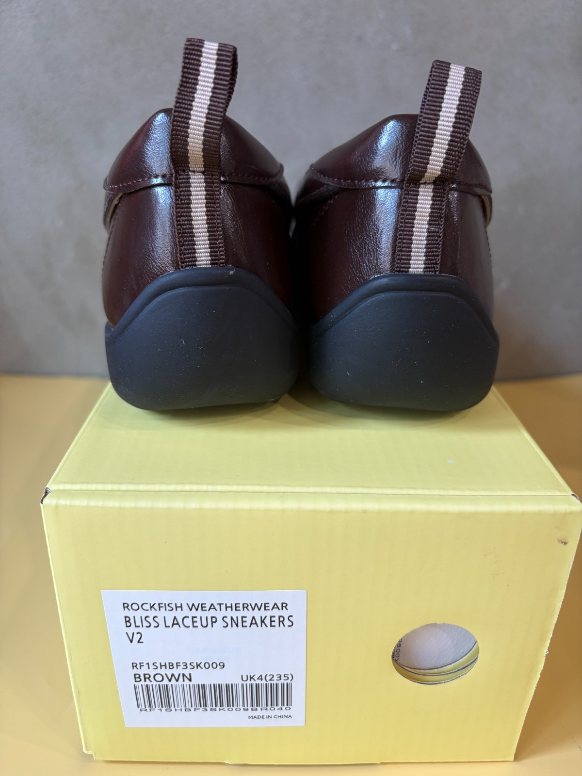 Rockfish Weatherwear Bliss Laceup Sneakers V2 Women Lifestyle Casual Shoes Brown