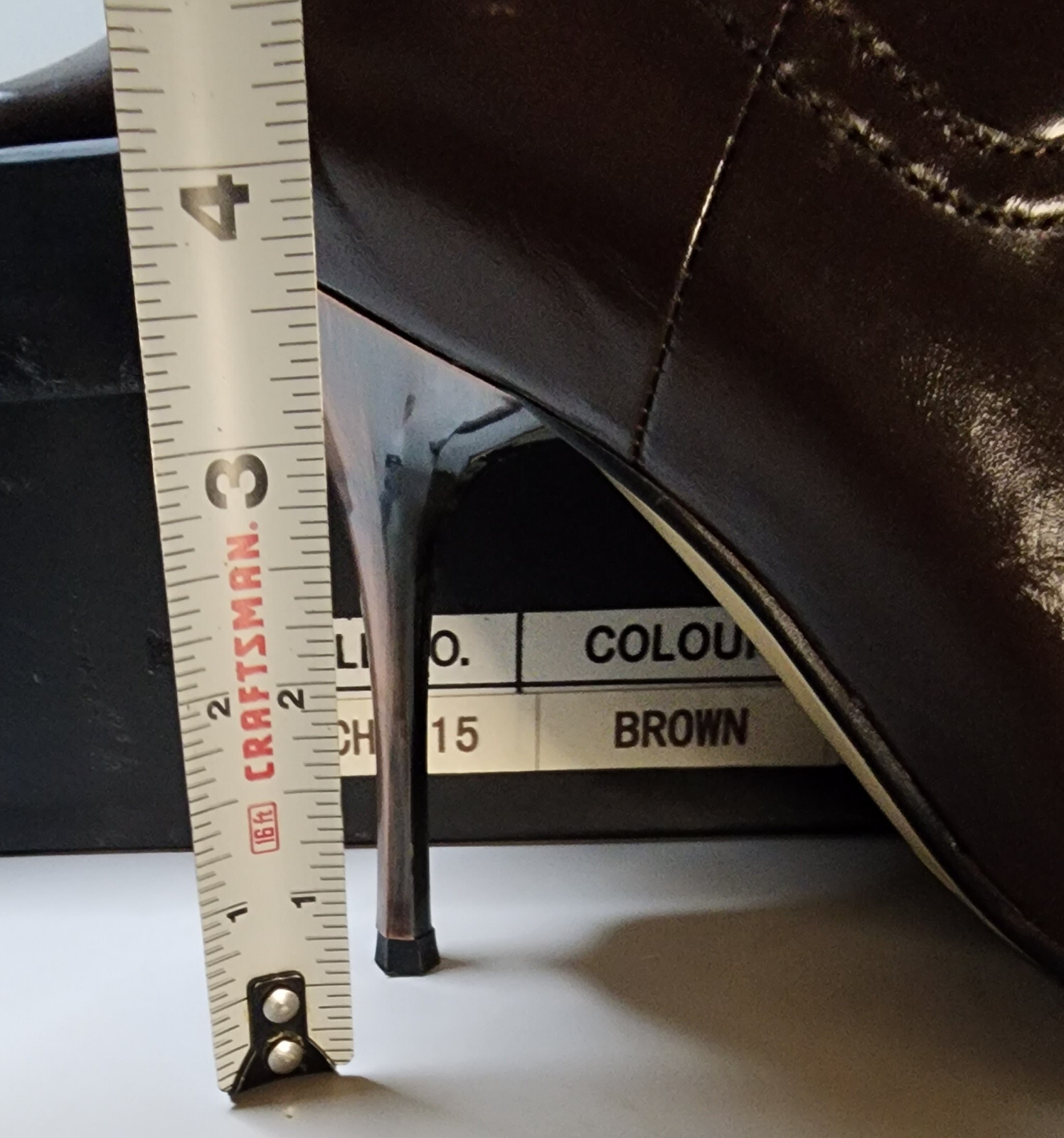 Firenze Women’s Leather Brown Knee-Height Boots Euro Size 36 US 5 3/4 with Box