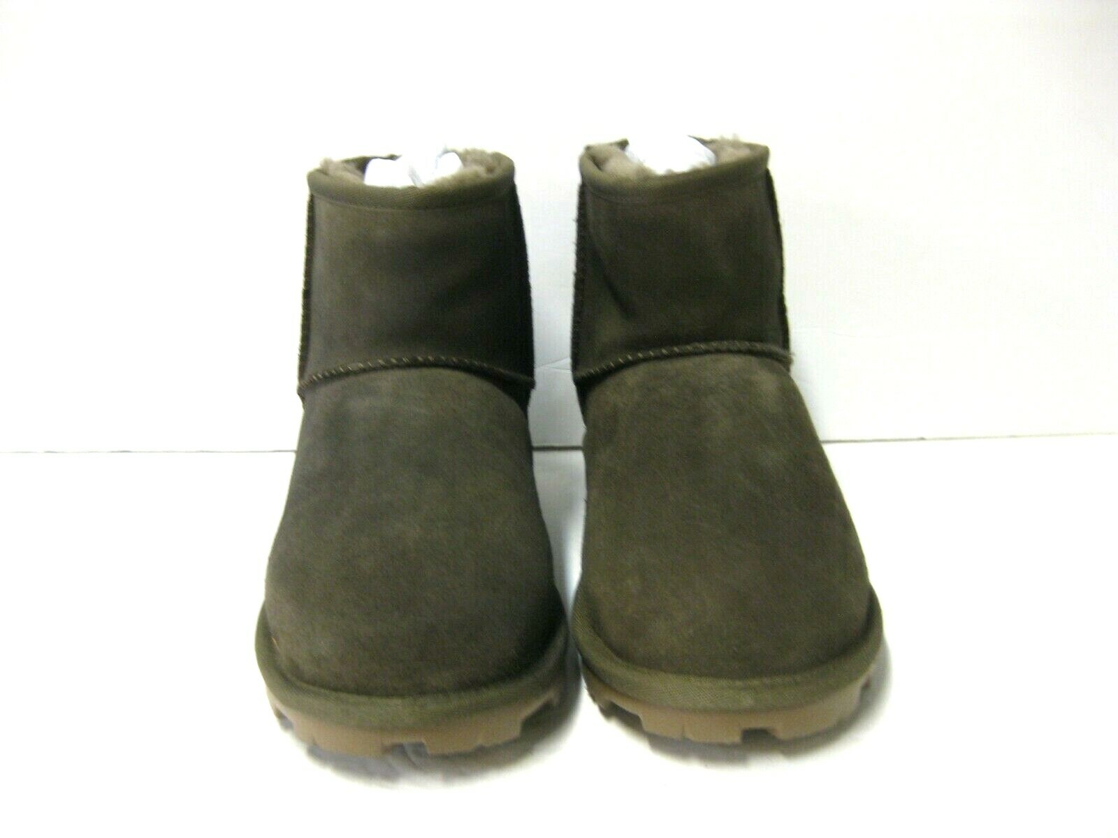 UGG ESSENTIAL MINI WOMEN BOOTS SUEDE EUCALYPTUS US 7 /UK 5 /EU 38 /JP 24