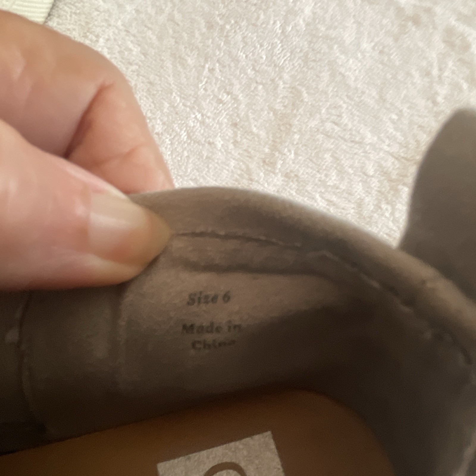 Dolce Vita Women’s Gray Leather Slip-On Ankle Booties Round Toe Size 6