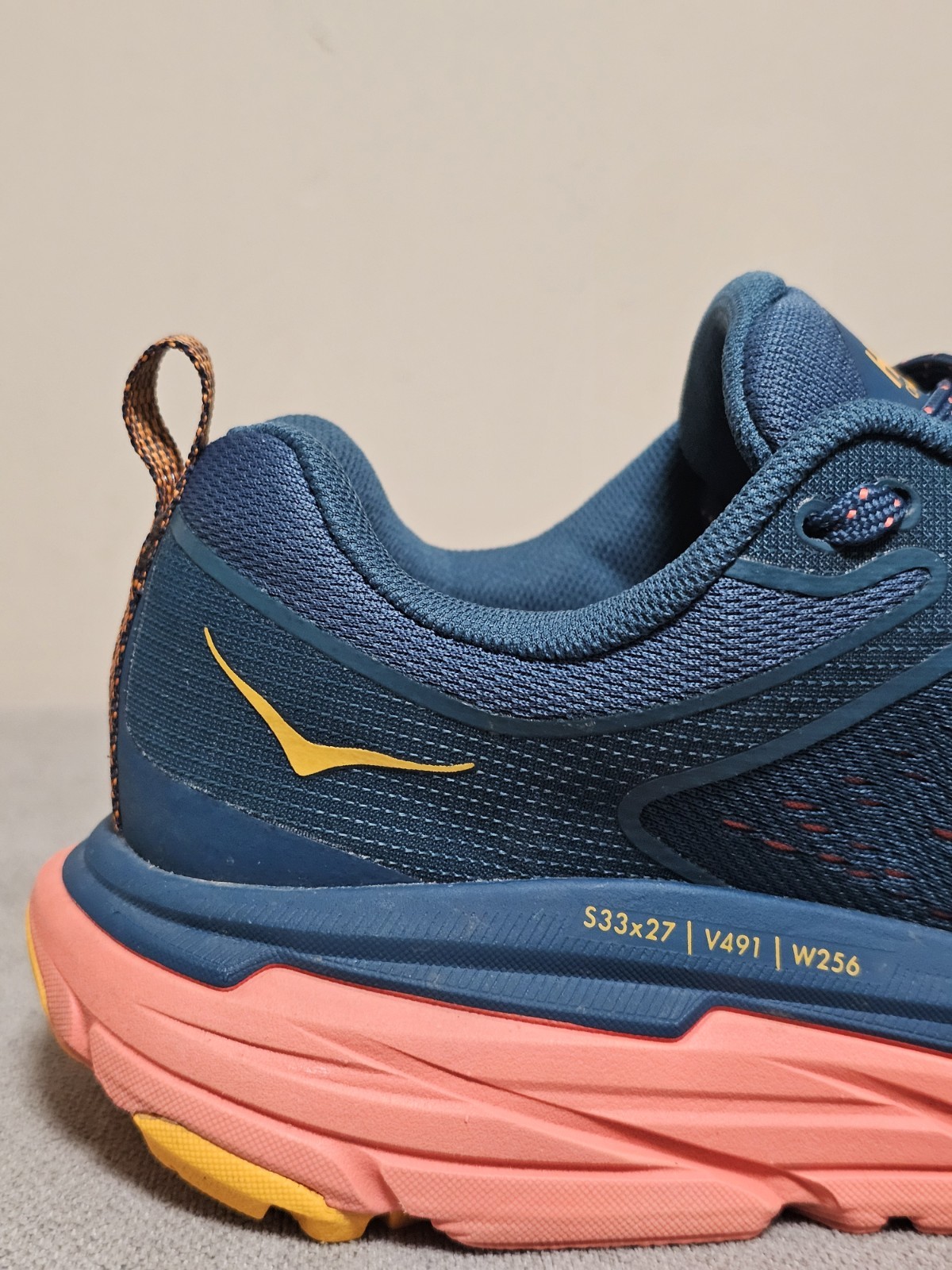Hoka One One Challenger ATR 6 GTX Blue Coral Trail Shoes Womens Size 6.5 1116878