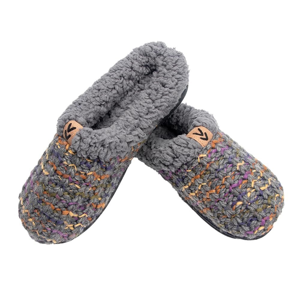 Very Peri Women’s Tight Knit Clog With Fleece Trim Comfortable House Slipper