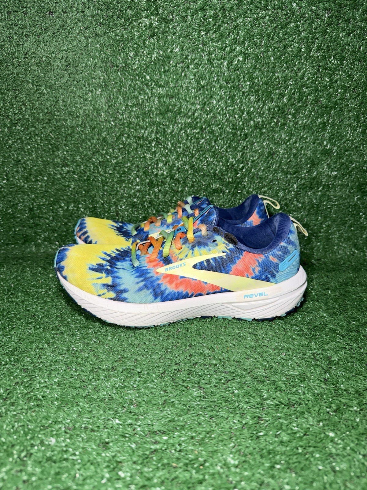 Brooks Revel 6 Womens Size 8.5 Multicolor Running Shoes Comfort Walking Sneakers