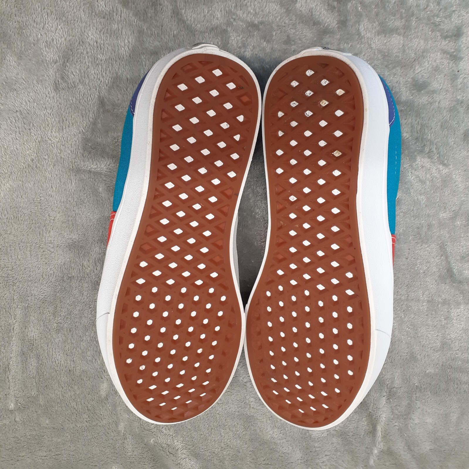 Vans Classic Women 8.5/Men 7 Comfycush Era Multi Color Block Low Top Canvas