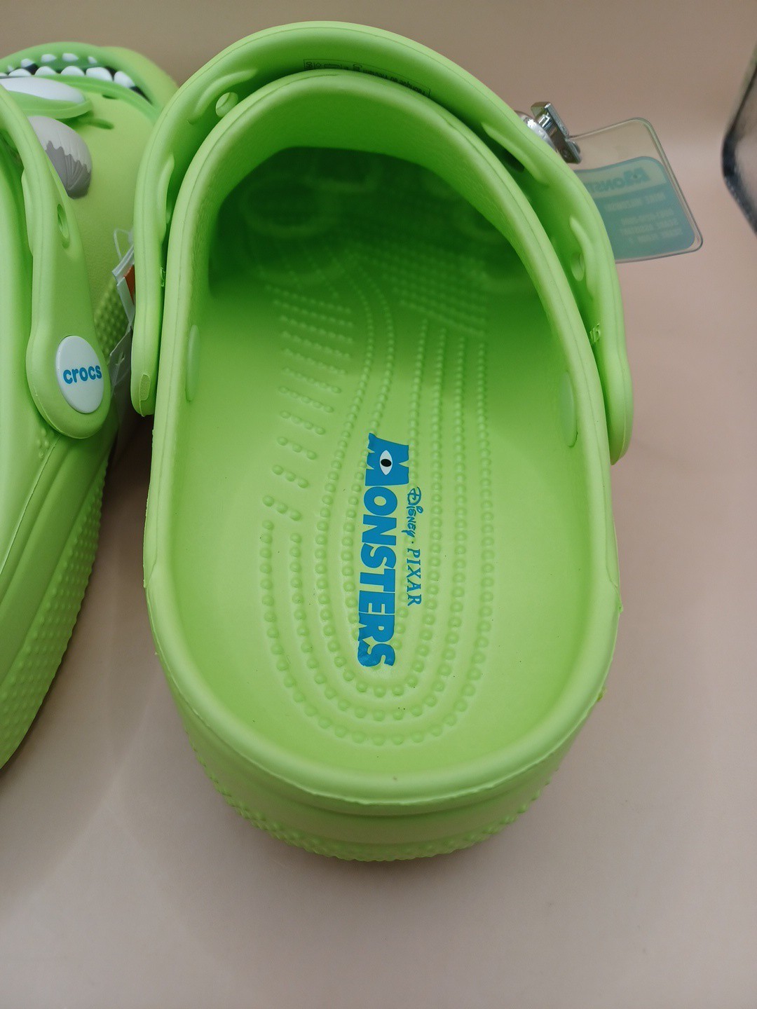 Crocs Monster Inc Mike Wazowski Classic Clog-Green Size Men 5 Women 7 US