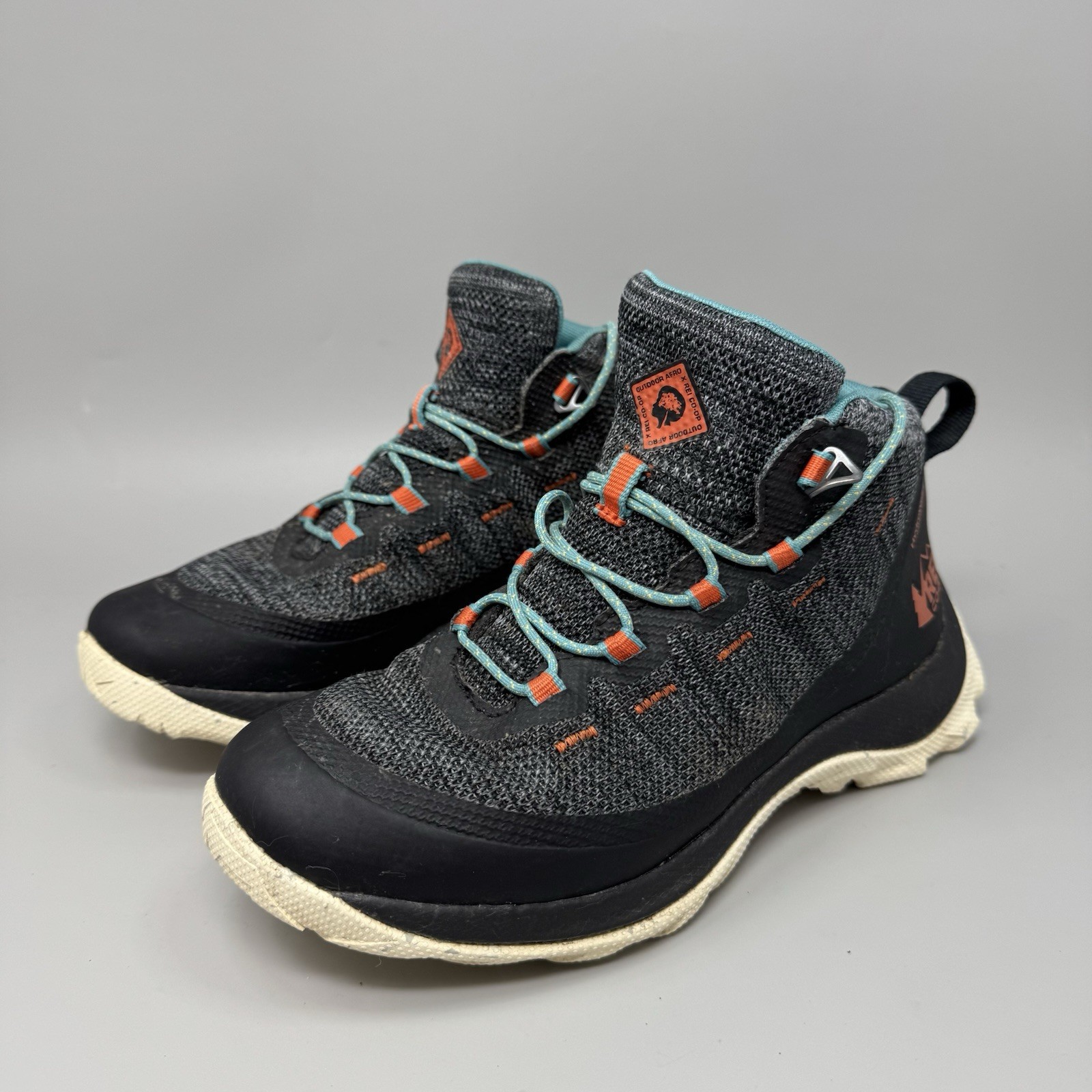 REI Boots Womens Size 6.5 Co-Op Flash Hiking Gray Waterproof Ankle