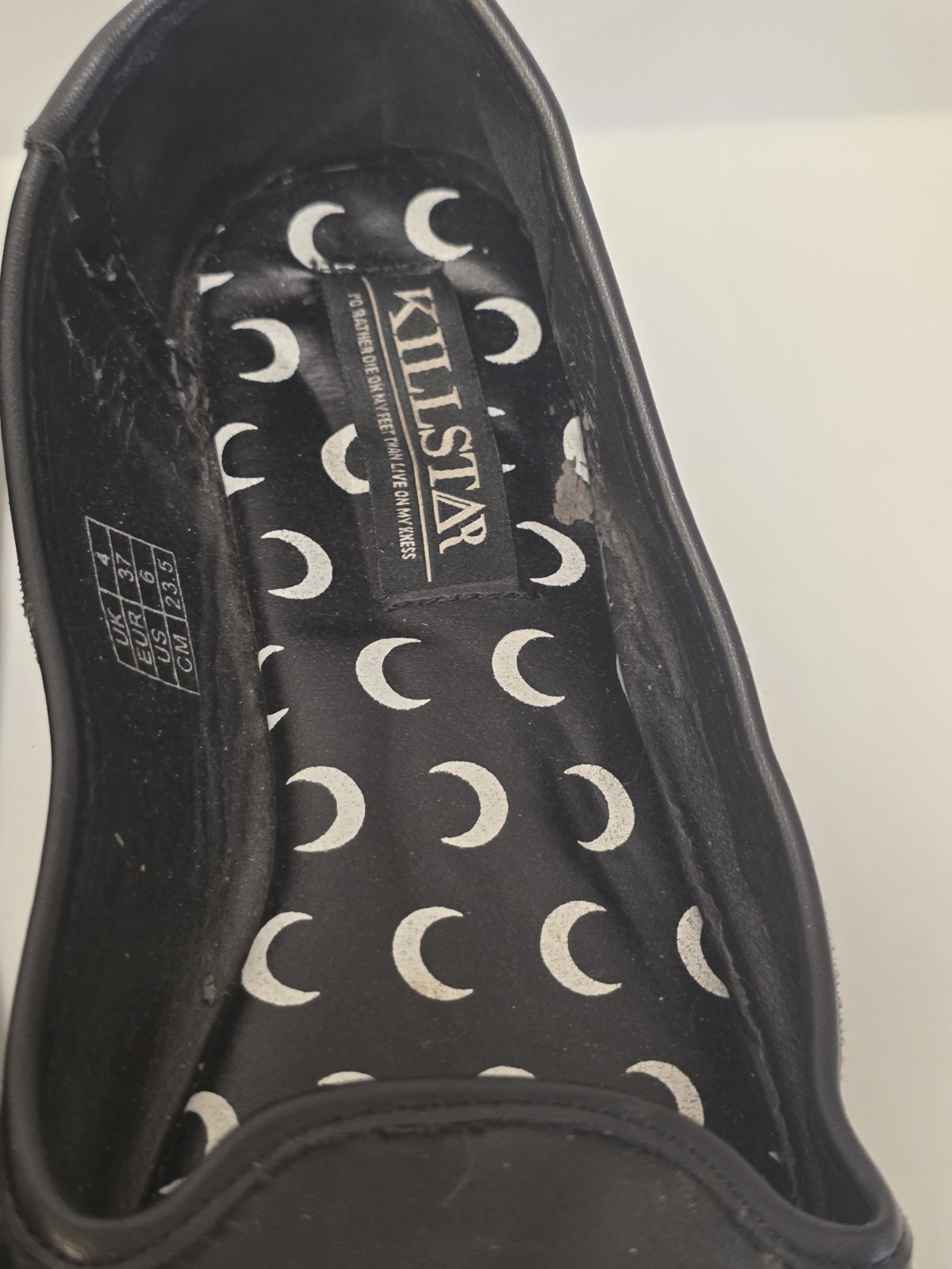 Ballerinas women’s Size 6 KILLSTAR Moon Child