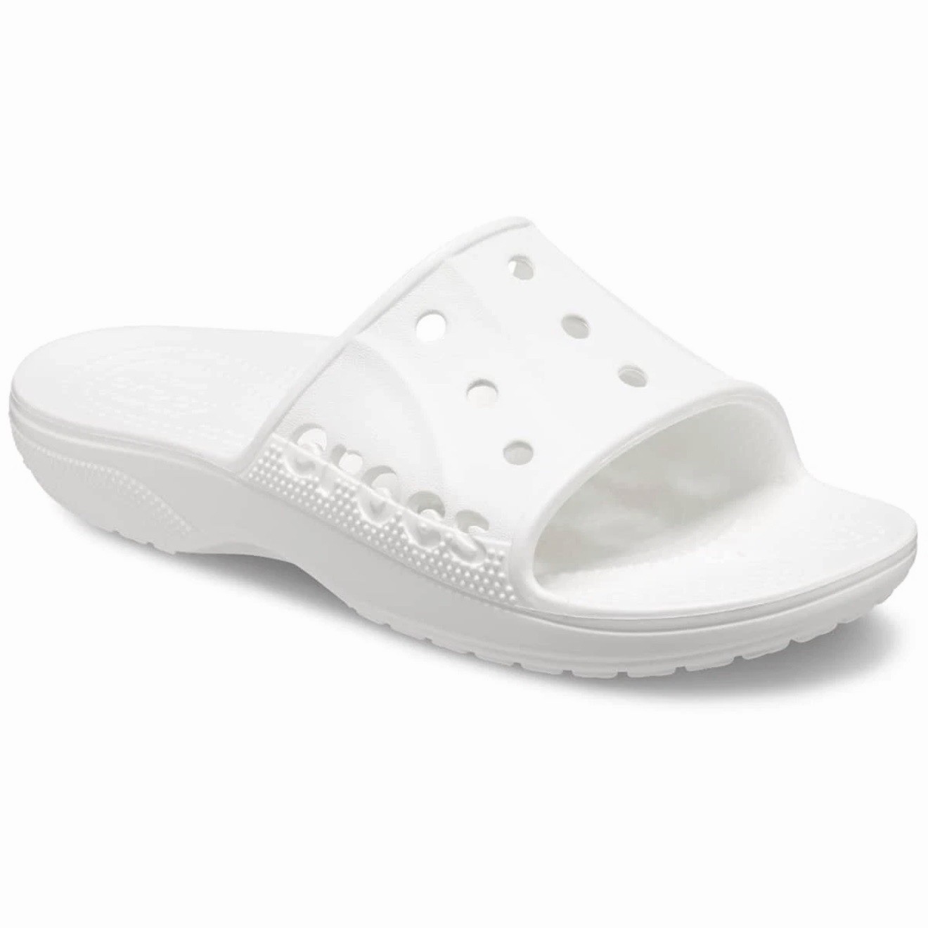 Crocs Adult Baya II Slide Sandals White US Women’s Size 7 New with Tags