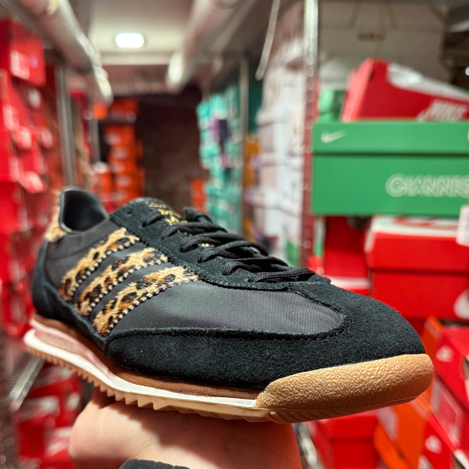 Adidas SL 72 OG Black Brown Preloved ‘Leopard Print’ (JR1640) Women’s