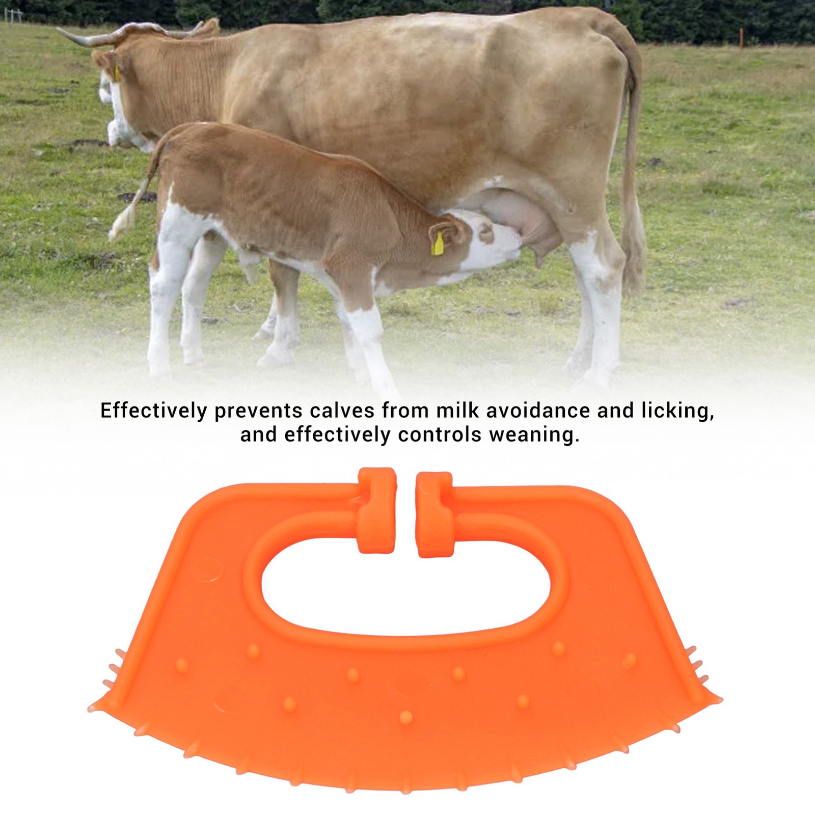 20PCS Calf Weaner Plastic Cow Nose Clip Cattle Weaning Tool