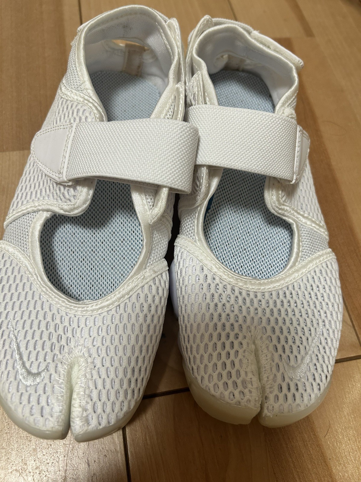 Nike Air Rift BR White Platinum Mesh Shoes Women’s US7 24cm 848386-100 NWT