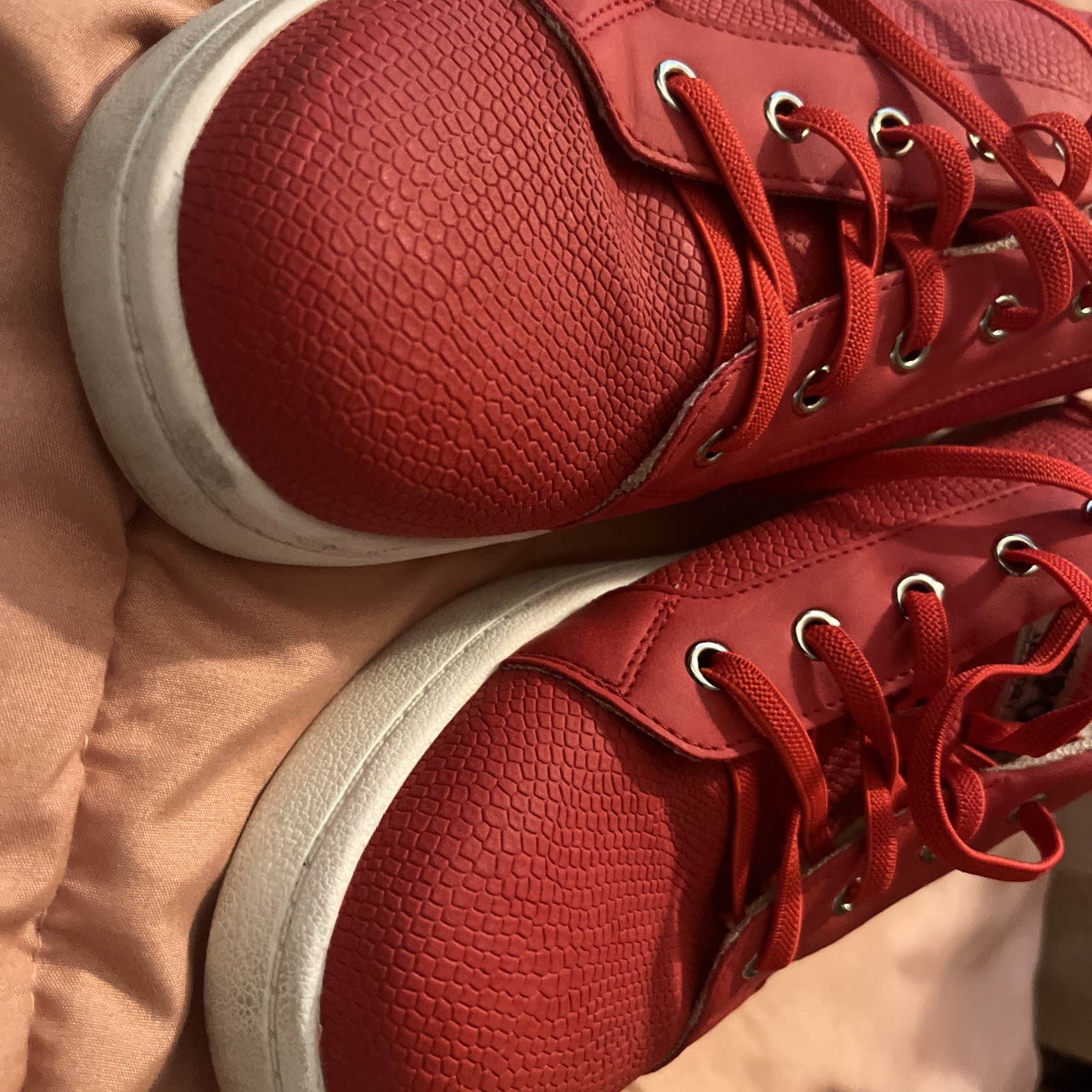 VEPOSE Women’s Running Shoes Size 8 Tennis Sneakers Sports Athletic RED VG
