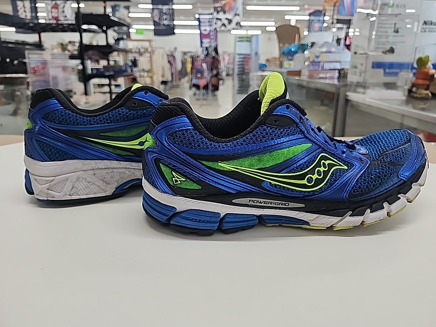 Saucony Guide 8 Blue Running Shoes 8mm Offset Athletic Tennis Shoes Sz 10