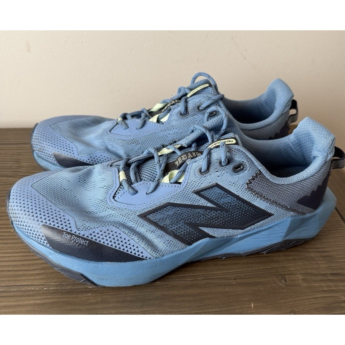 New Balance Dynasoft Nitrel V6 Trail Running Sneakers Blue Mens 12