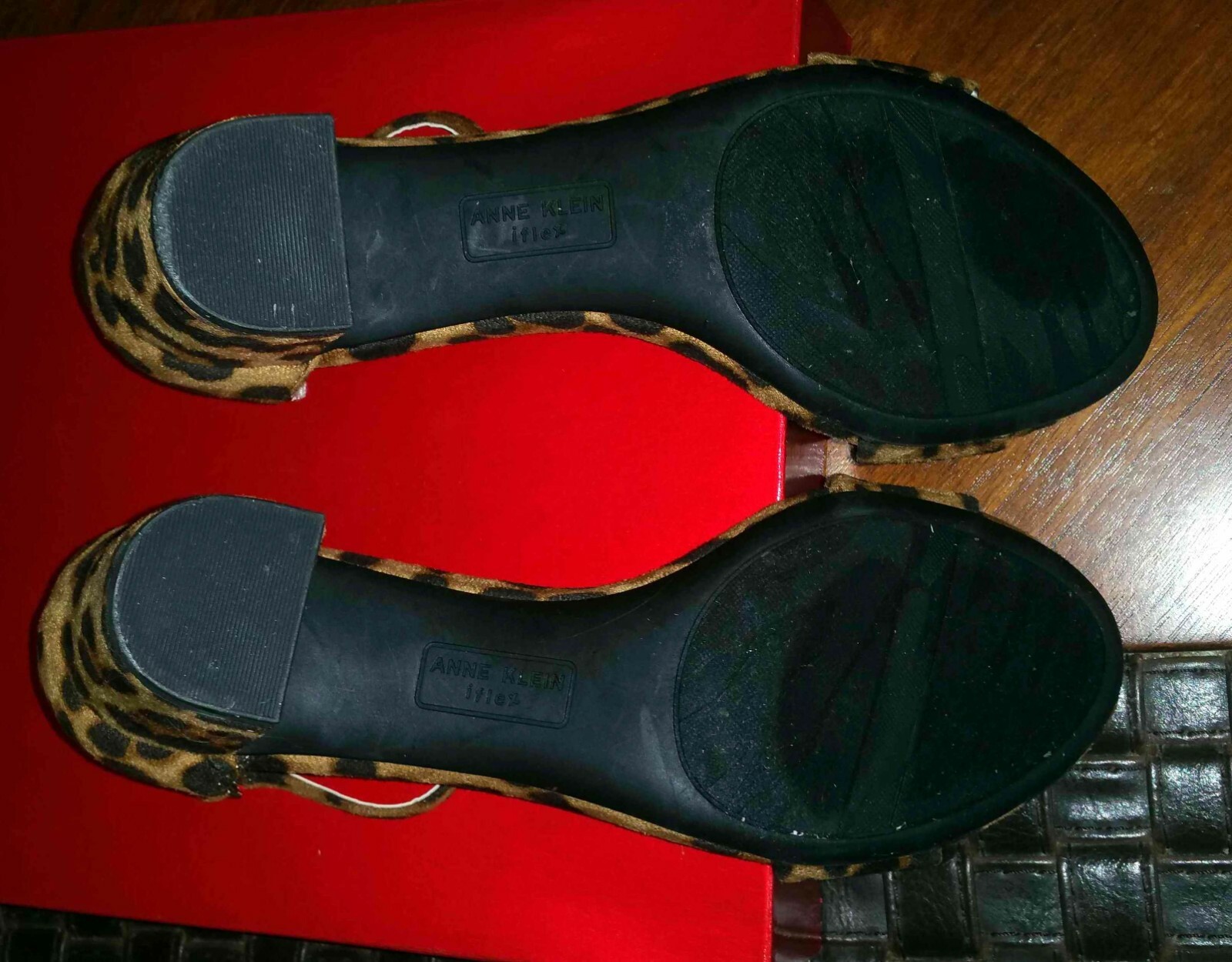 Anne Klein open toe women shoes NEW,size 6.5, narrow to medium width, 2.5 inch
