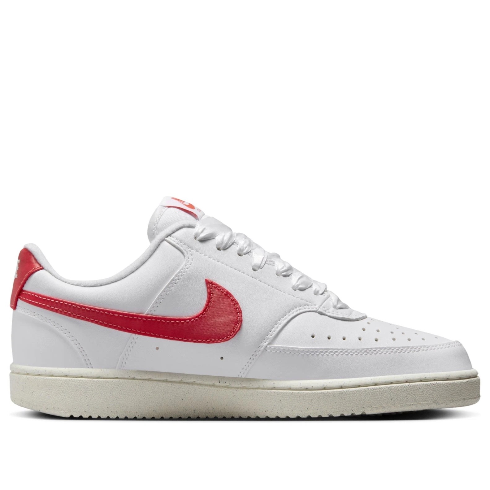 Nike HV5246-100 White Ember Court Vision Low Next Nature Women Leather Sneakers