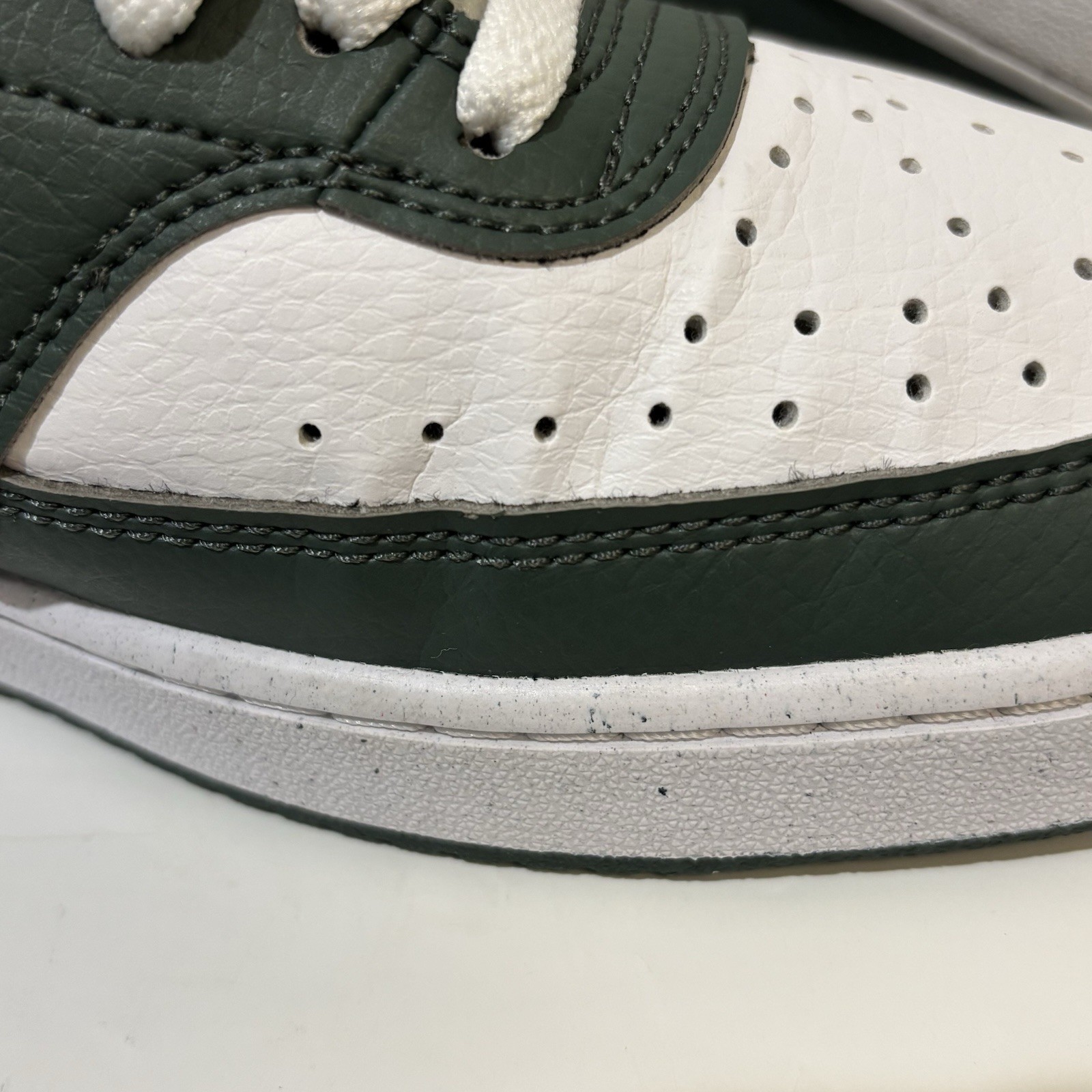 Nike Court Vision Low NN ‘Vintage Green + White’ Fashion Sneaker