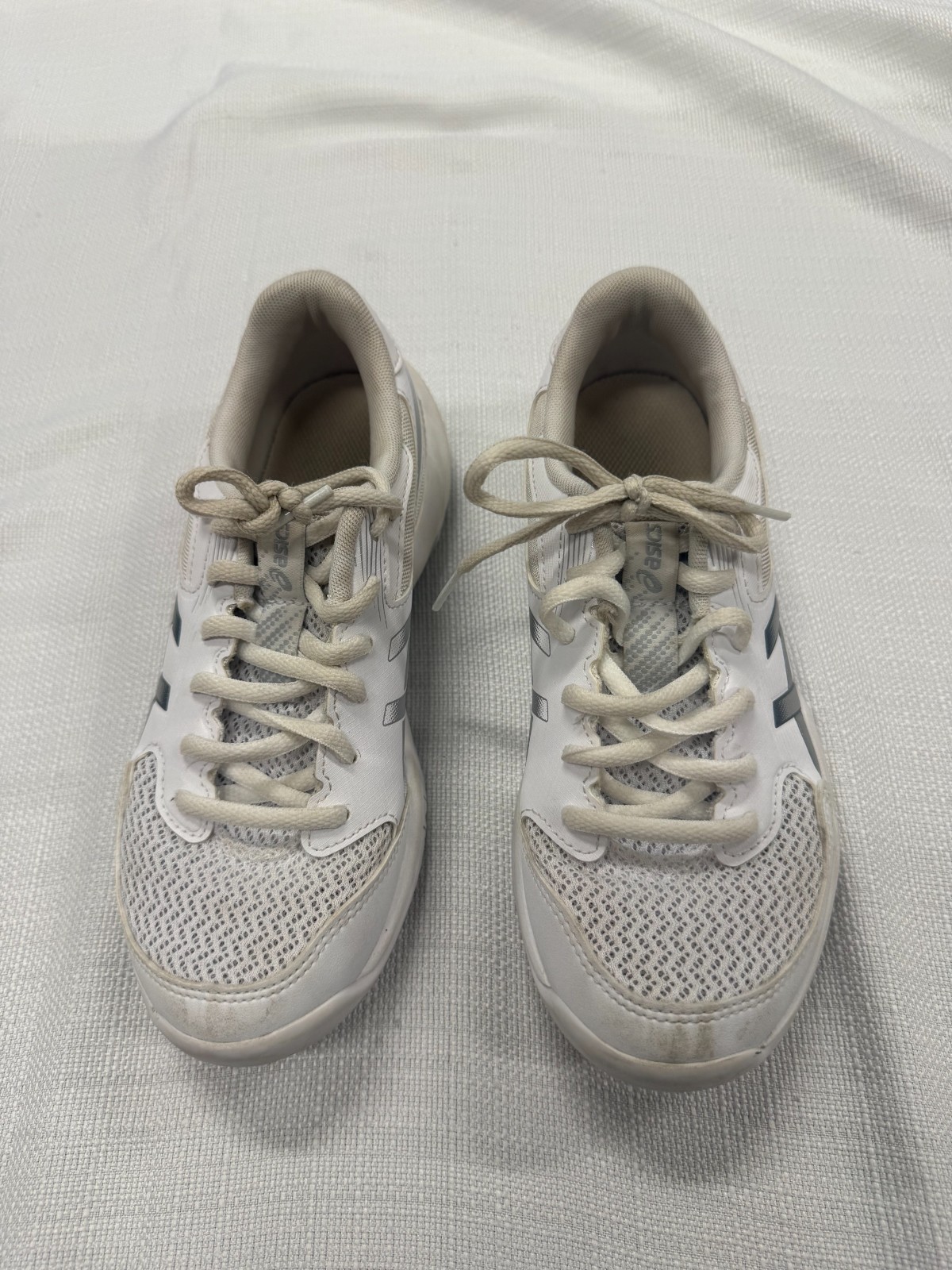 Size 6 – ASICS Gel Rocket 12 White Pure Silver W