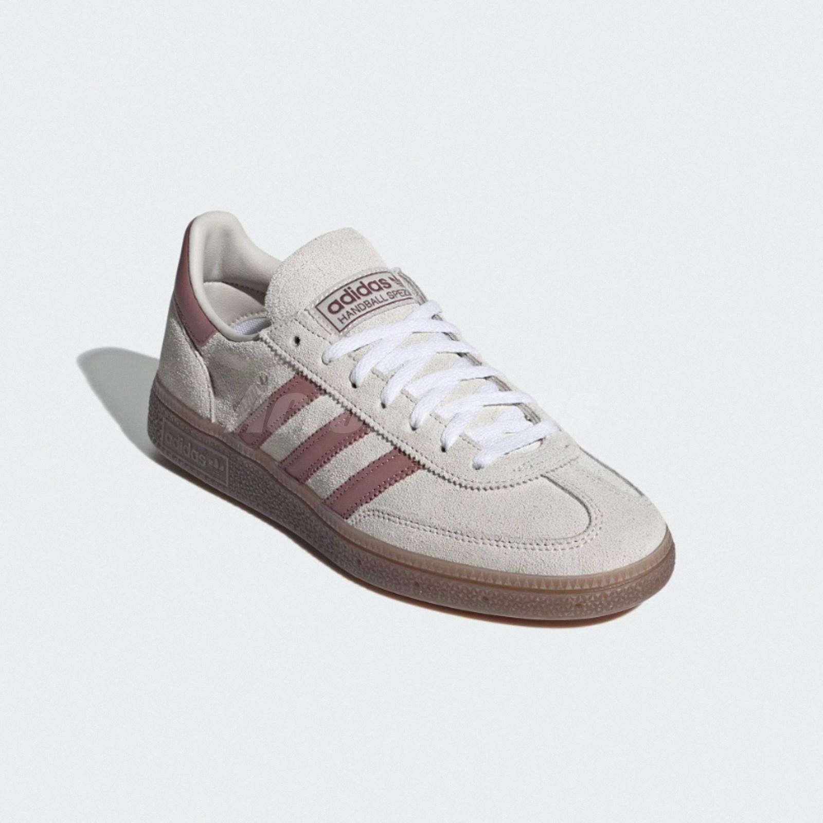 adidas Originals Handball Spezial W Beige Pink Gum Women Casual Shoes IH1510