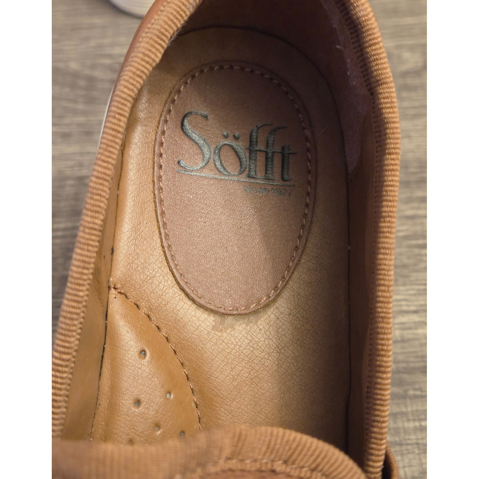 Sofft Somers Slip On Sneakers Shoes Womens Size 6 Brown