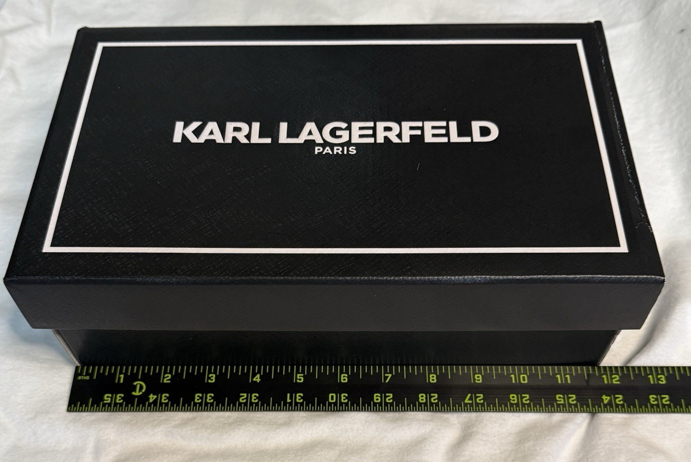 EMPTY Shoe Box Karl Lagerfeld Size US 10 Women’s*No Shoes* Just Box 12″x7.25″x4″
