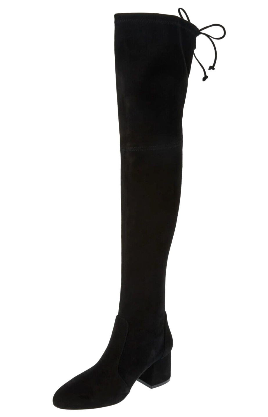 Stuart Weitzman Flareland Women’s Stretch Suede Over the Knee Boots Black US 8.5