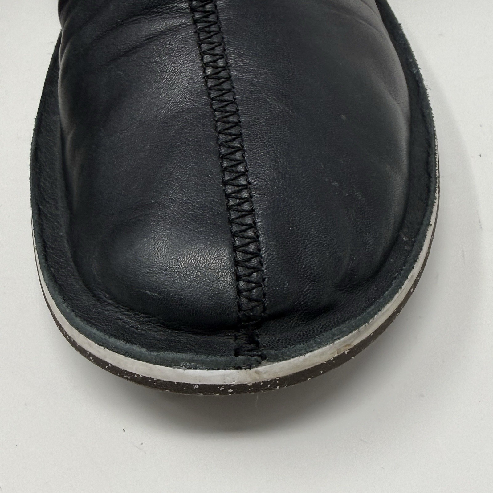 Camper Beetle Boots Womens 8.5 EU 39 Black Leather Hipster Bohemian Minimalist