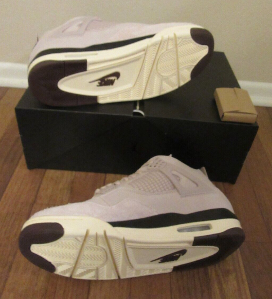 Nike Women’s Air Jordan 4 Retro OG SP A Ma Maniere Size 13 Fossil FZ4810 200 New